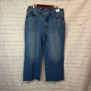 J Crew Slim wide-leg jean in Lakeshore wash size 33 Nee With Tags